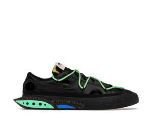 Buy Nike Blazer Low Off-White Black Electro Green at Sasom – Authentic and Ready to Ship