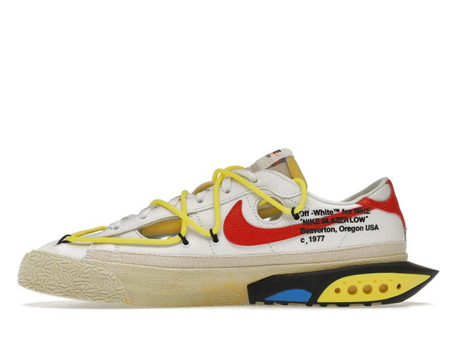 Nike Nike Blazer Low Off-White University Red - view 3