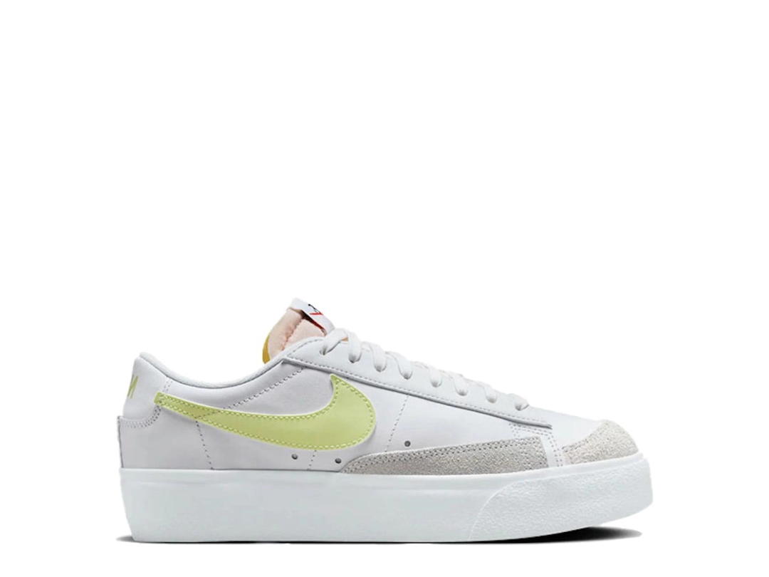 Nike Nike Blazer Low Platform White Life Lime (Women's)