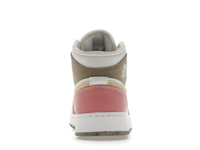 Jordan Jordan 1 Mid SE Pastel Vivid Green Grind (GS) - view 4
