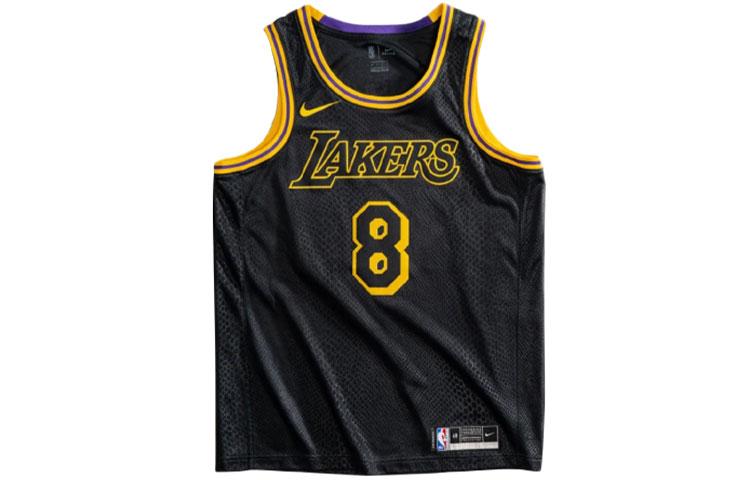 Nike Nike Los Angeles Lakers Kobe Bryant Black Mamba City Edition Swingman Jersey