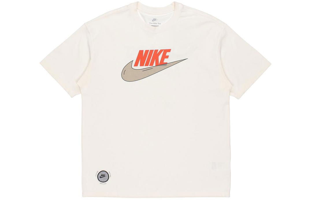 Nike Nike T Shirts Men Ecru
