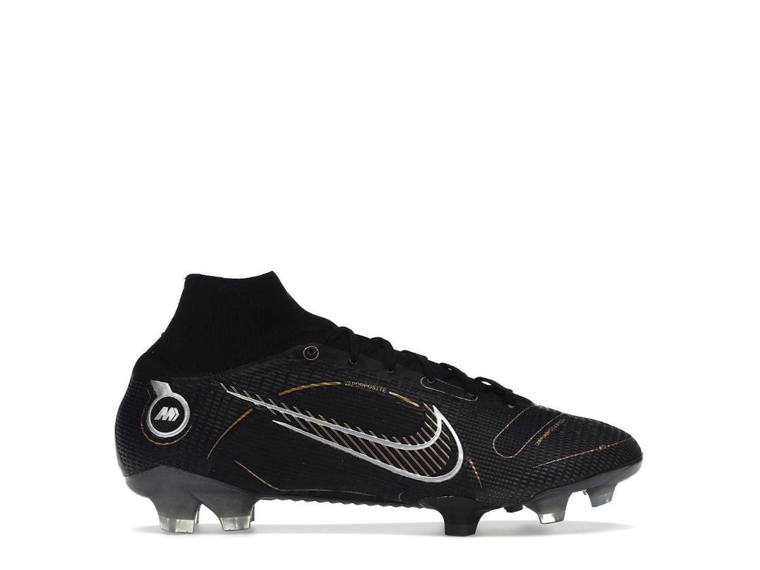 Nike Nike Mercurial Superfly 8 FG Black Metallic Silver Gold