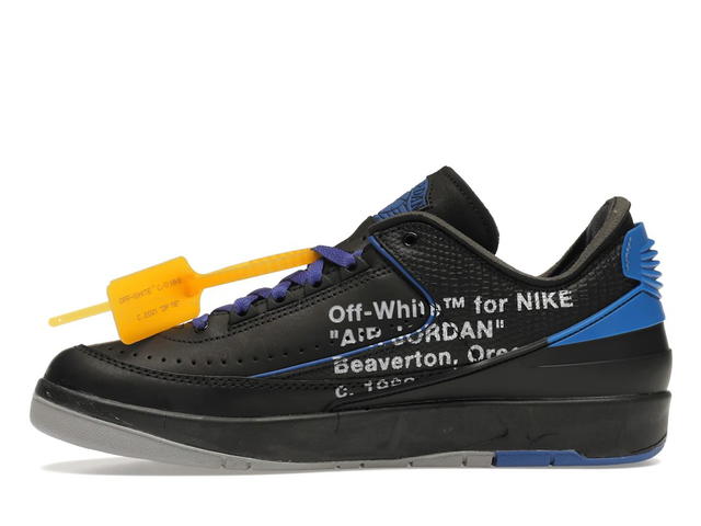 Jordan Jordan 2 Retro Low SP Off-White Black Blue - view 3