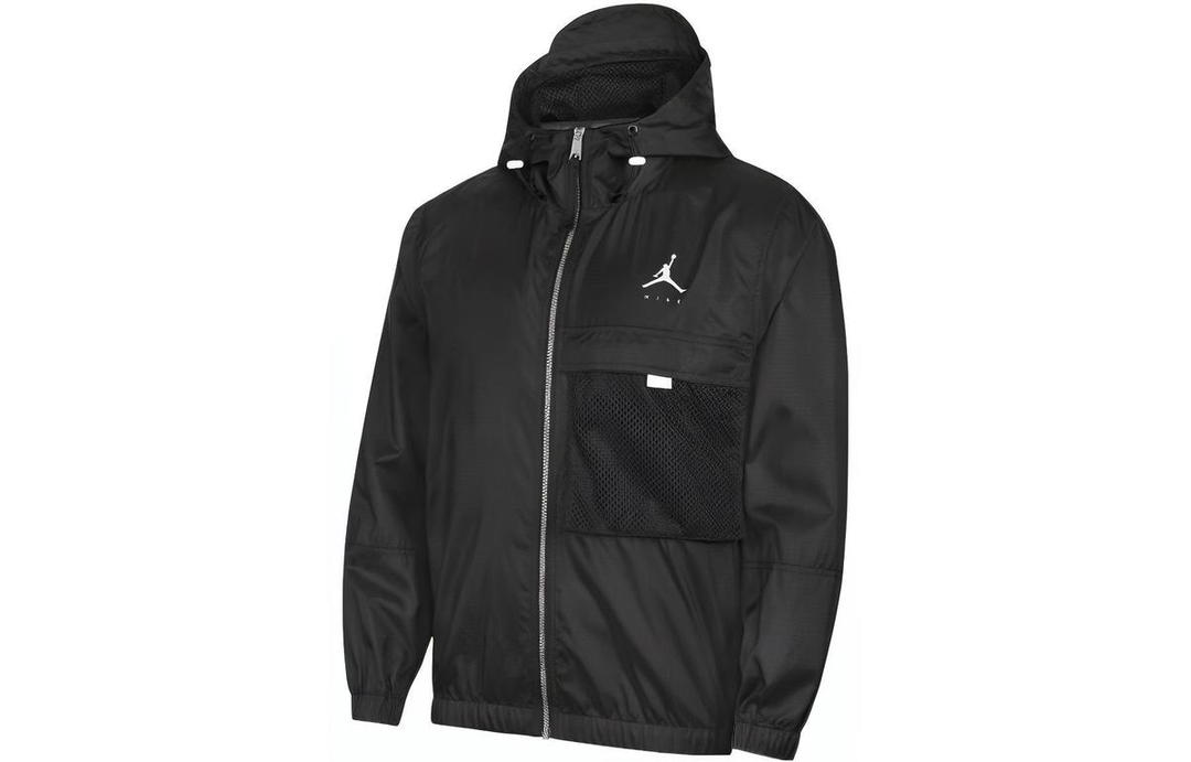 Jordan Jordan Jumpman Statement Men's Logo Hooded Jacket Black