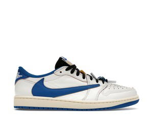 Jordan 1 Retro Low OG SP Fragment x Travis Scott Sail Military Blue