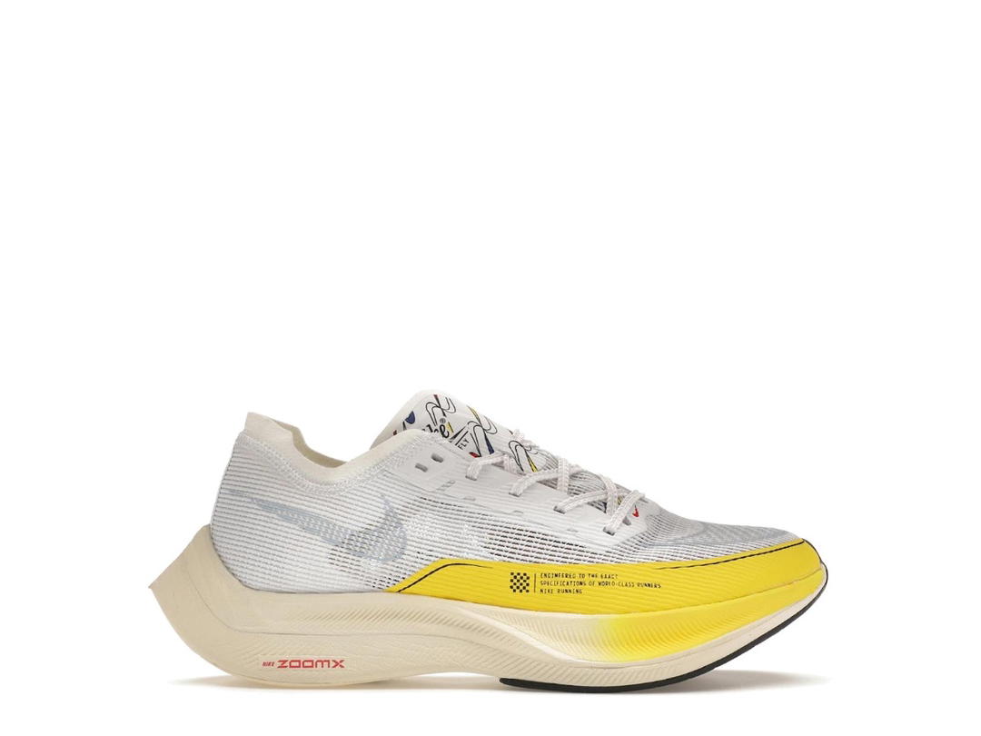 Nike Nike ZoomX Vaporfly Next% 2 White Yellow Strike (Women's)