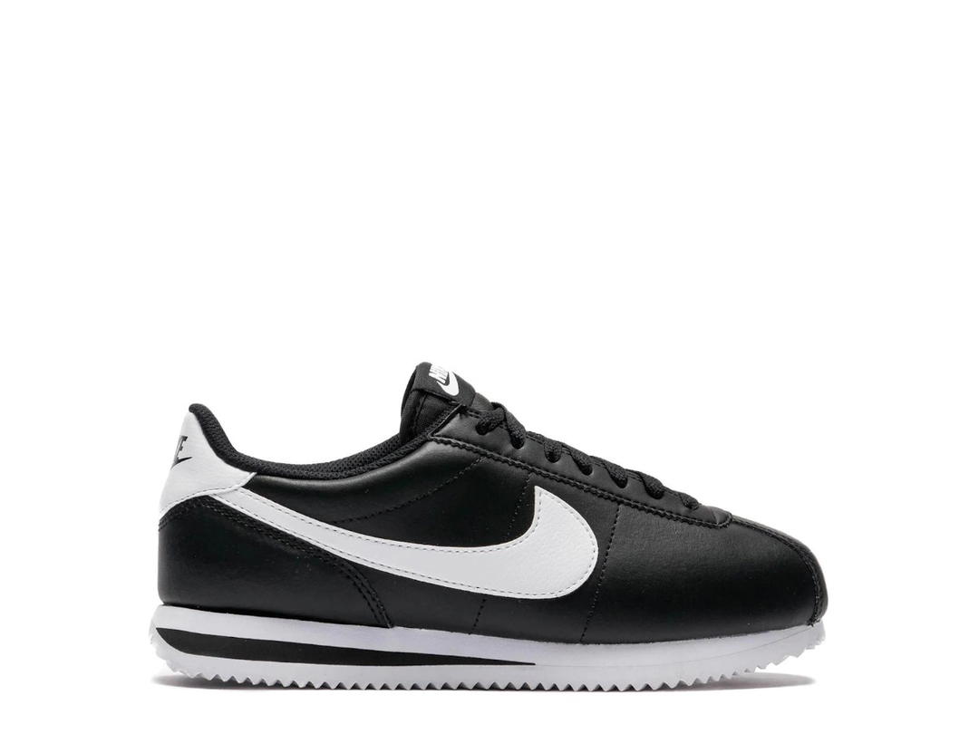 Nike Nike Cortez Leather Black White (Women's)
