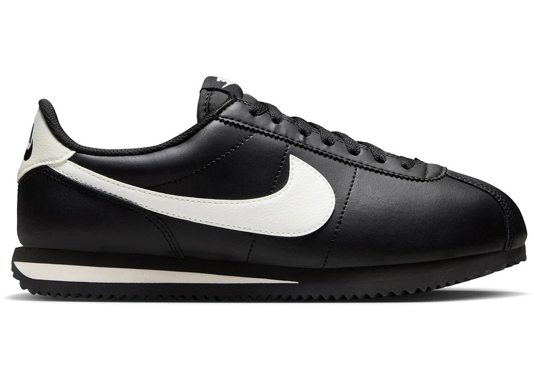 Nike Nike Cortez Leather Black Pale Ivory (Women's)