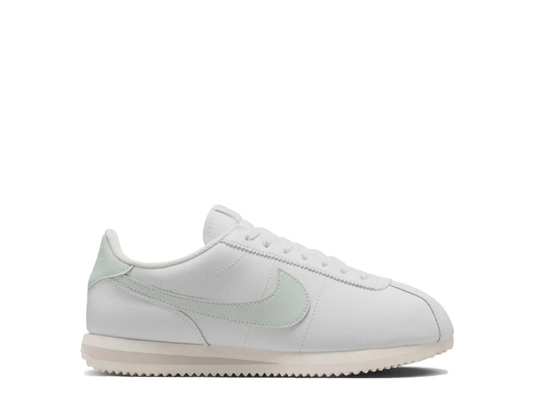 Nike Nike Cortez Leather Summit White Light Silver (Women's)