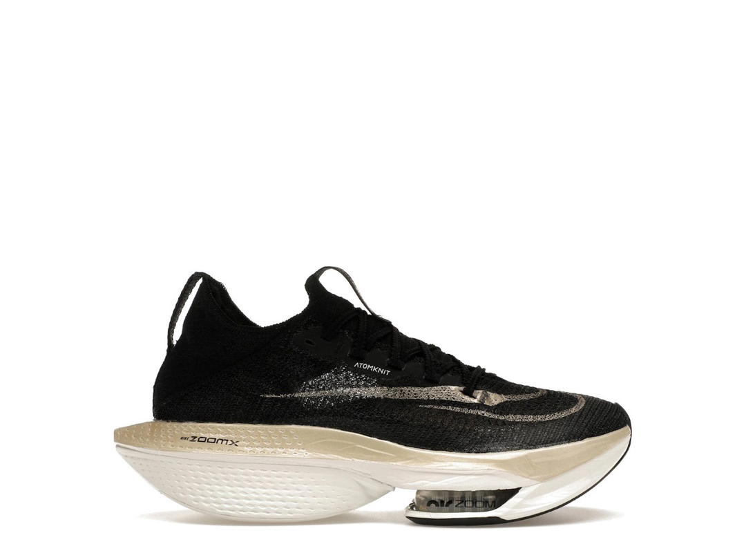 Nike Nike Air Zoom Alphafly Next% 2 Black Metallic Gold Grain (Women's)