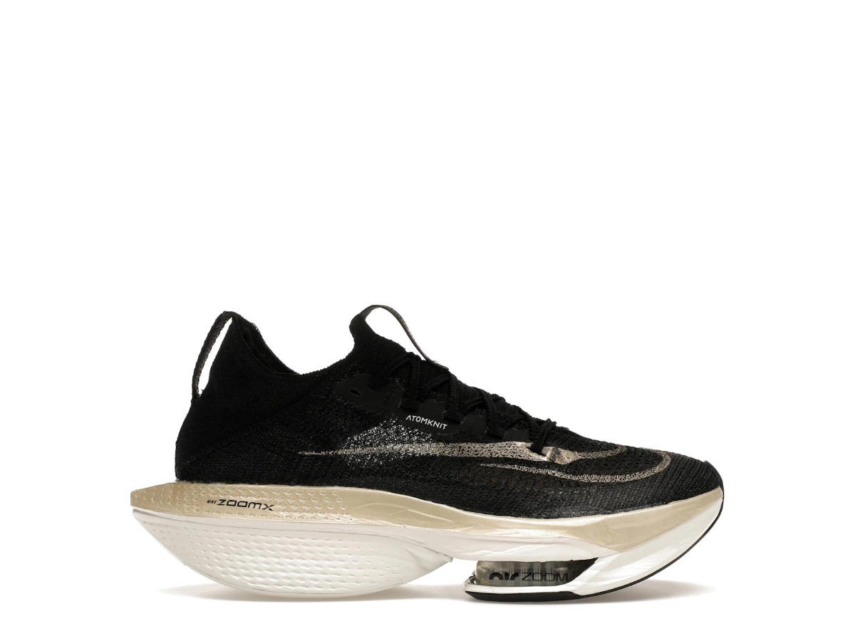 Nike Nike Air Zoom Alphafly Next% 2 Black Metallic Gold Grain (Women's)