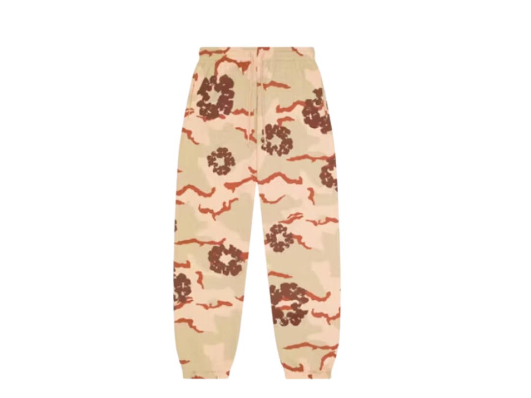 Denim Tears Denim Tears Camo Cotton Wreath Sweatpant Tan