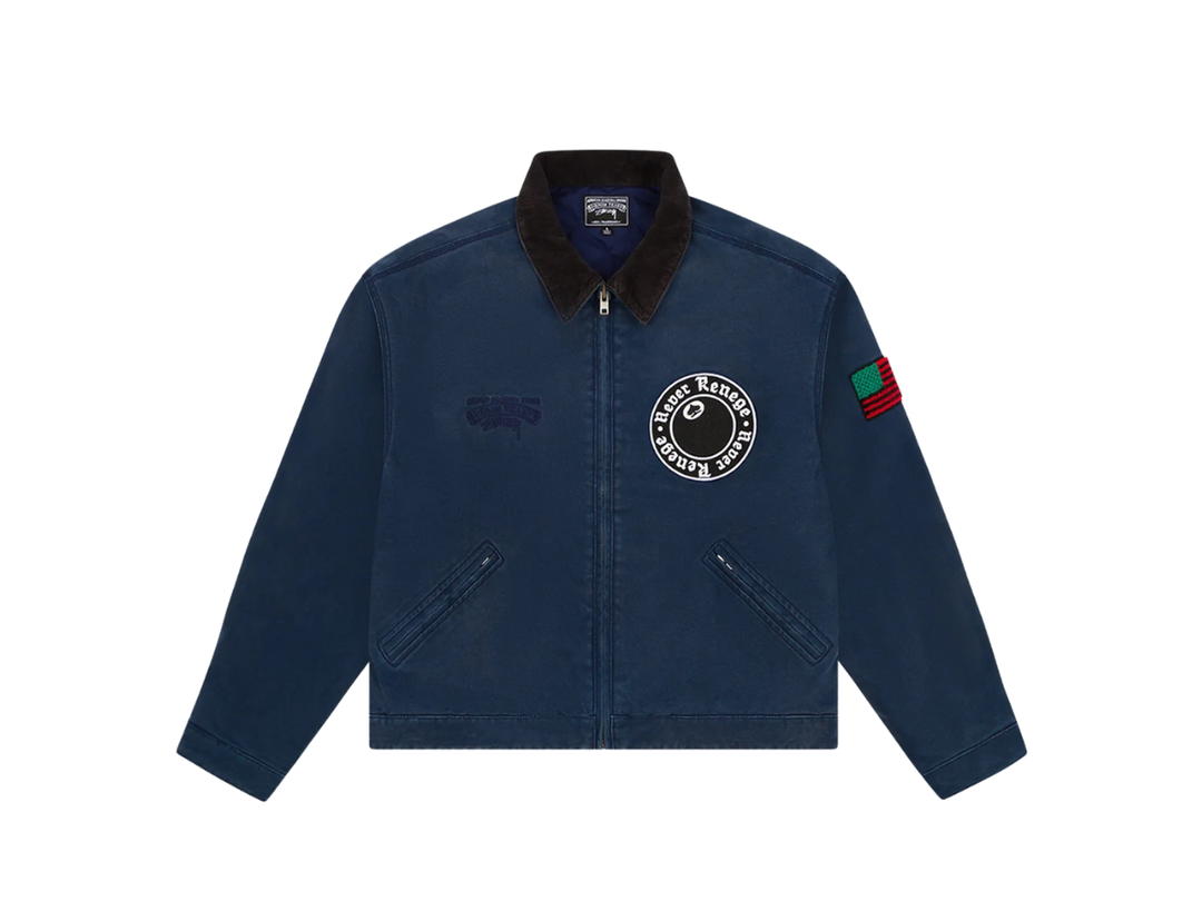 Denim Tears Denim Tears x Stussy Never Renege Canvas Work Jacket