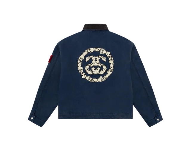 Denim Tears Denim Tears x Stussy Never Renege Canvas Work Jacket - view 2