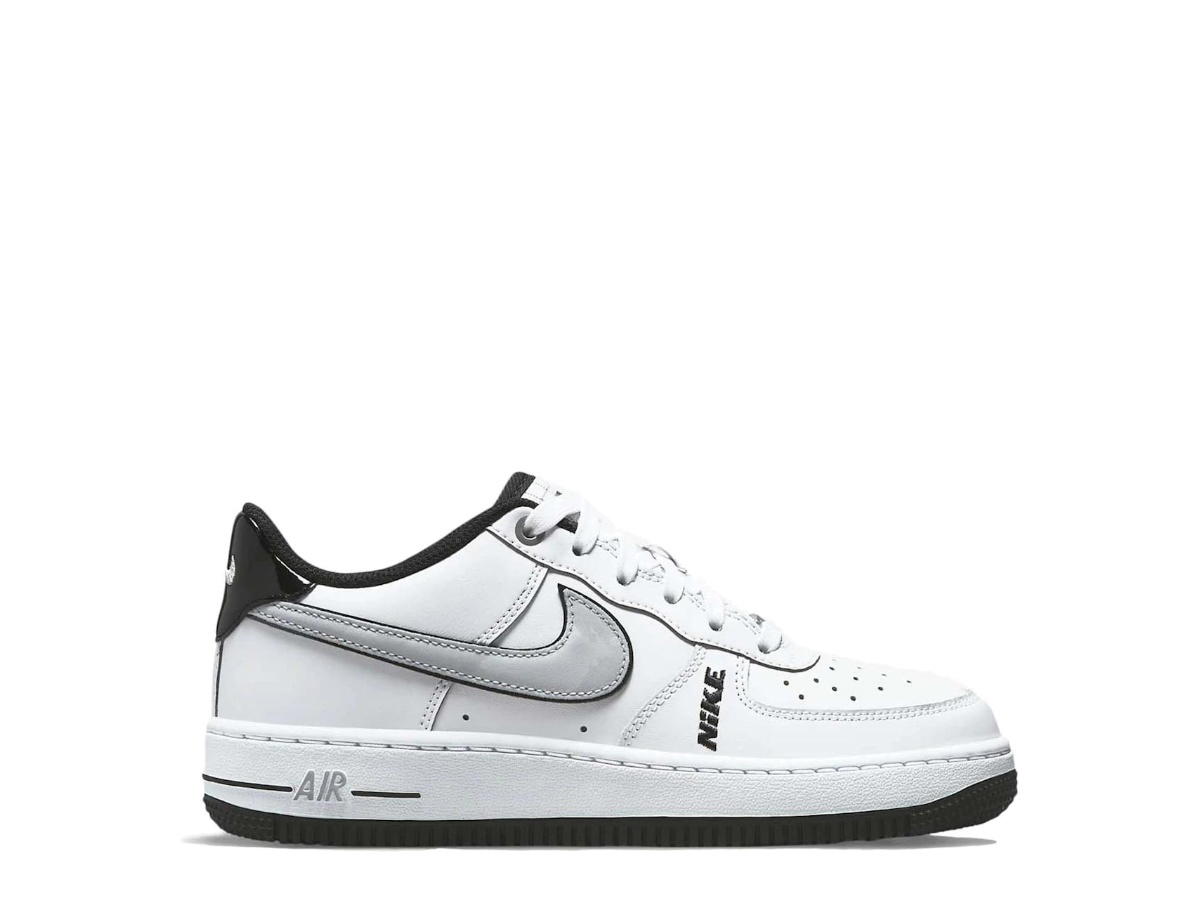 Nike Nike Air Force 1 Low LV8 White Wolf Grey Black (GS)
