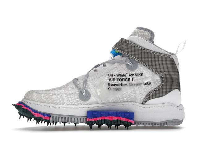 Nike Nike Air Force 1 Mid Off-White White - view 3