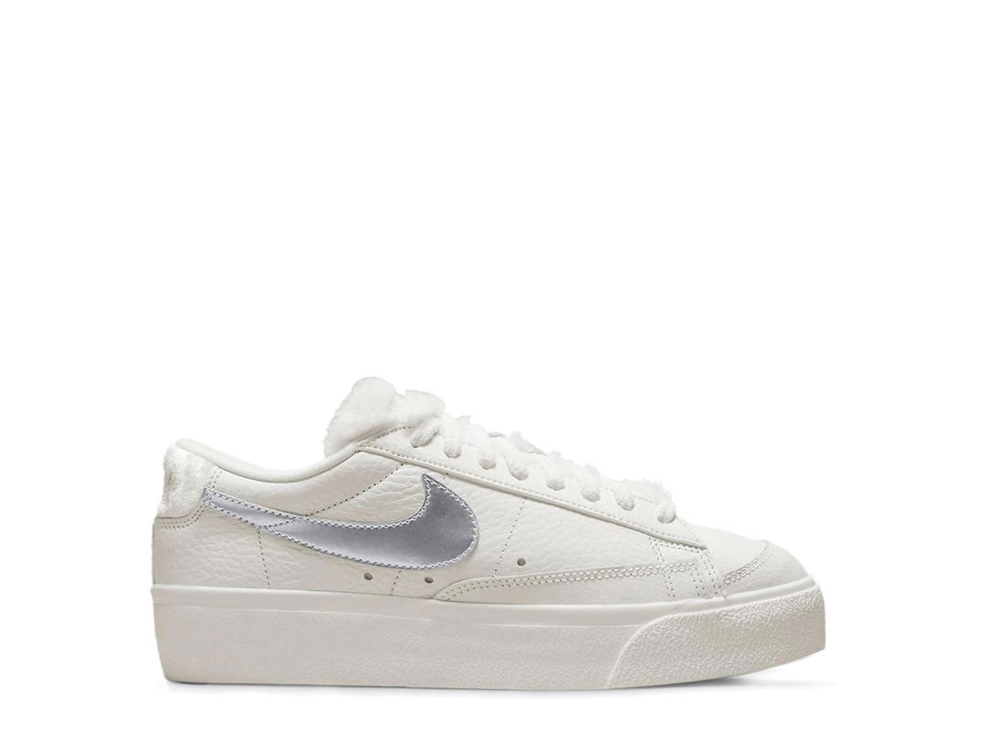 Nike Nike Blazer Low Platform Faux Sherpa Fur (Women's)