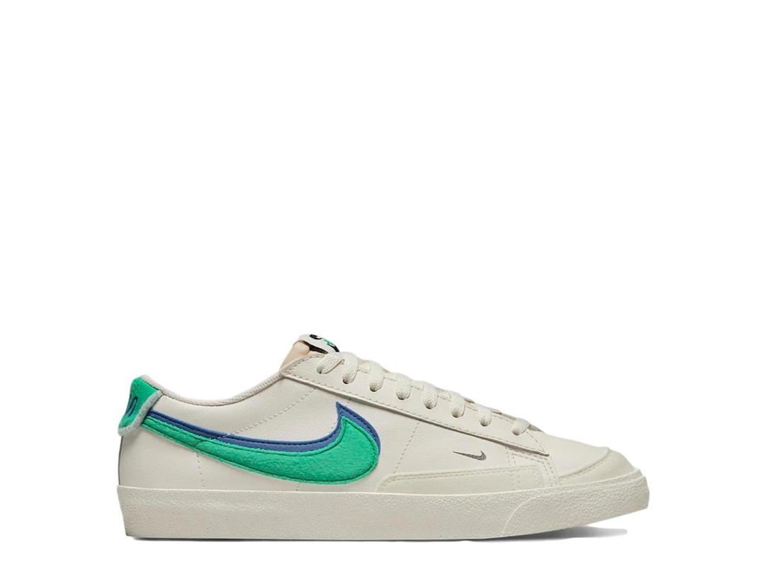 Nike Nike Blazer Low 72 Double Swoosh Sail Green Blue