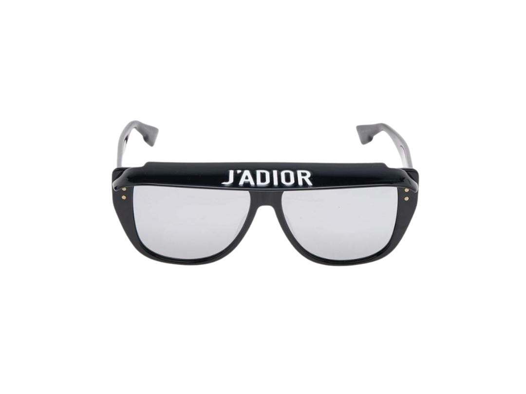 Dior Dior Club 2 J'adior Visor Sunglasses In Black Acetate With Grey Lenses