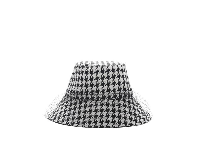 Dior Dior Large Brim Bucket Hat Black White - view 1