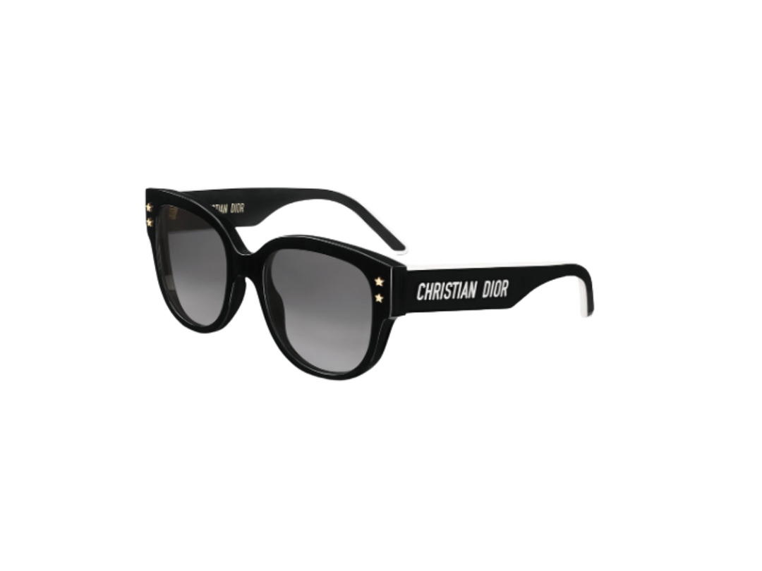 Dior Dior Pacific B2I In Black Acetate With Gray Gradient Lenses