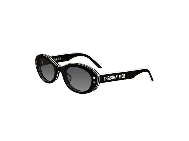 Dior Dior Pacific B4F In Black Acetate Frame With Gradient Gray Lenses - view 1
