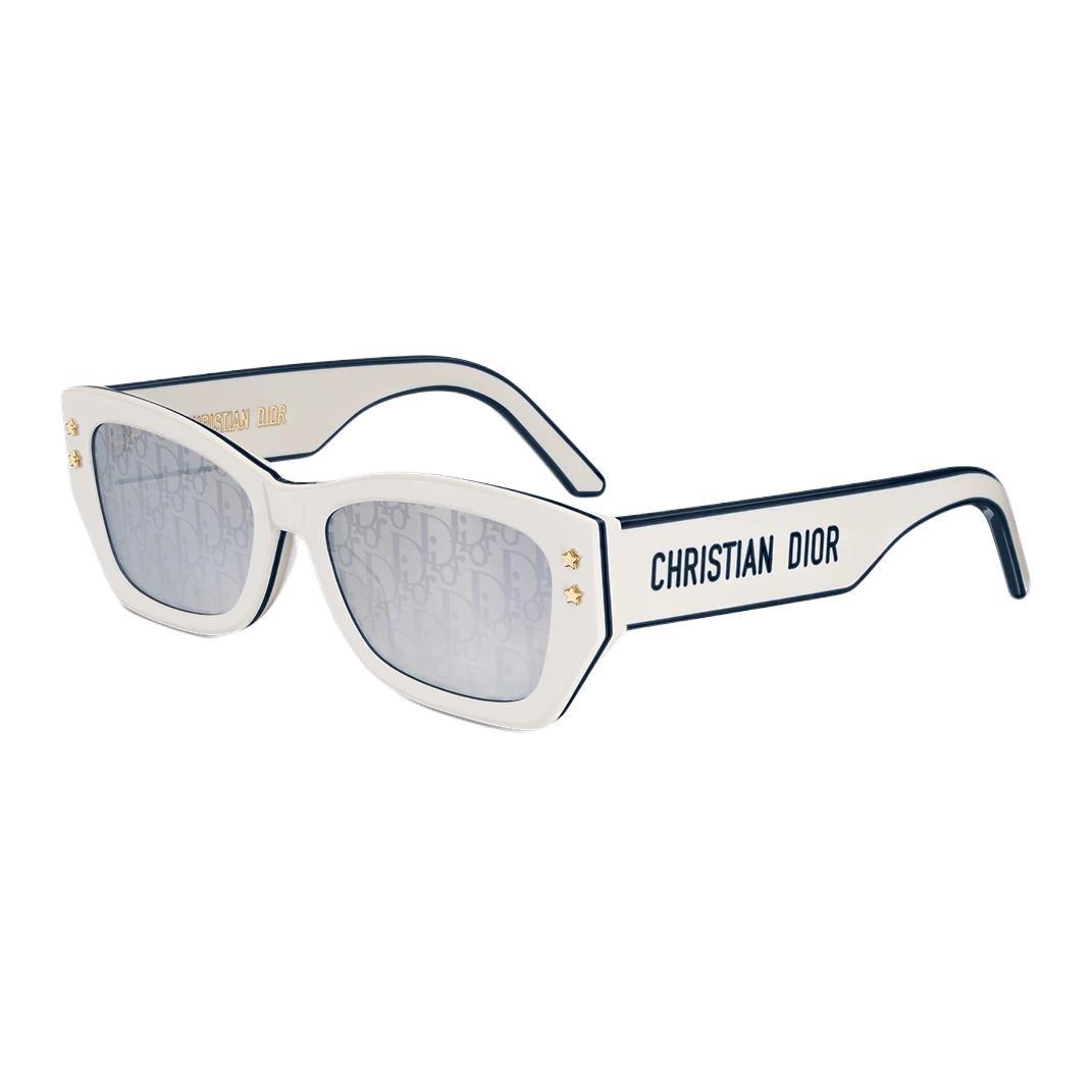 Dior Dior Acetate Square Sunglasses Women's White