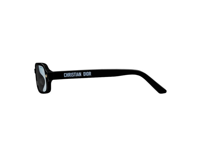 Dior Dior Pacific S3I In Black Rectangular Acetate Frame With Blue Lenses - view 3