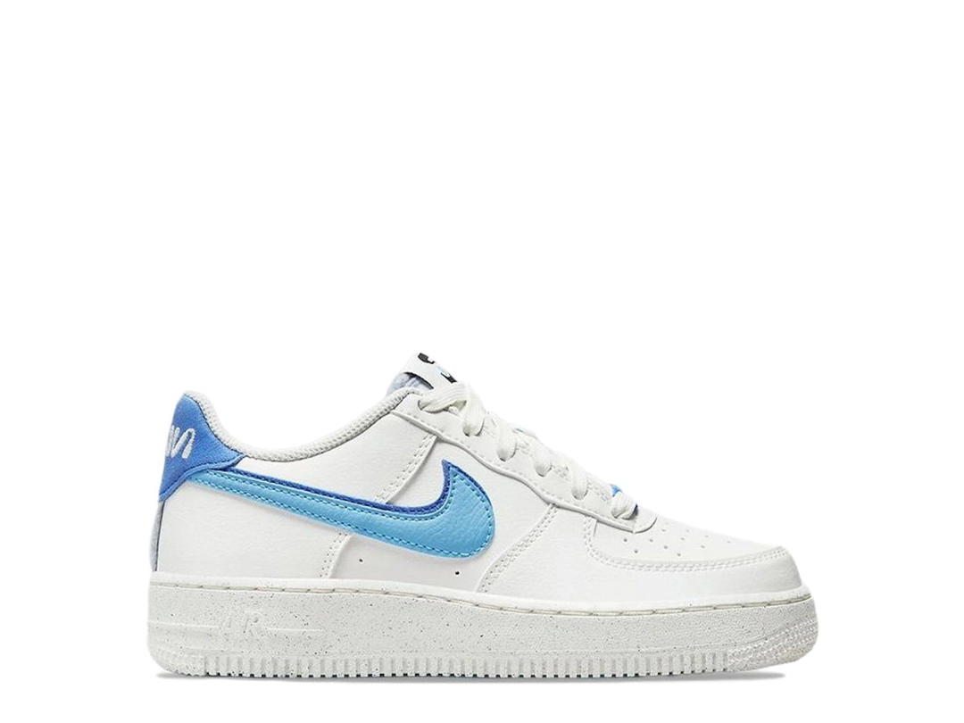 Nike Nike Air Force 1 Low 82 Double Swoosh White Medium Blue (GS)
