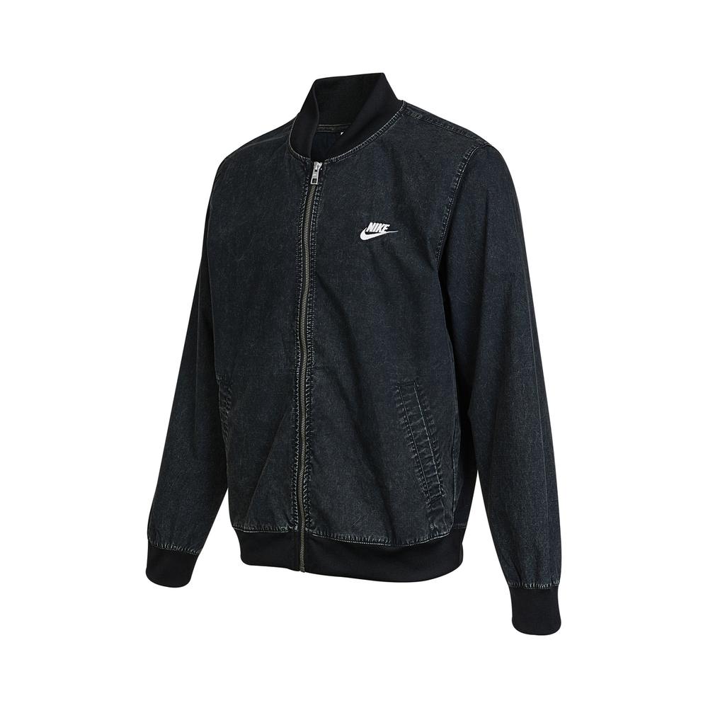 Nike Nike Sportswear Club+ Men's Washed Zip Up Jacket Black