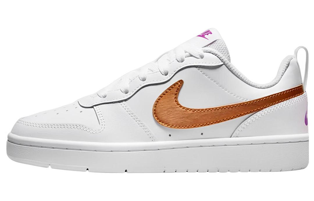 Nike Nike Court Borough Low 2 SE 'White Metallic Copper' GS