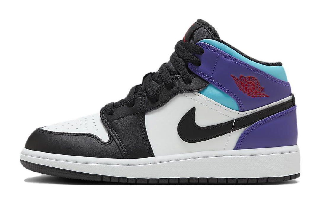 Jordan Jordan Kids Jordan 1 Mid GS 'Aqua' Sneakers