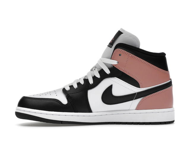 Jordan Jordan 1 Mid White Rust Pink Black - view 3