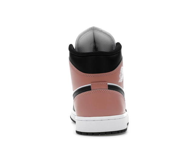 Jordan Jordan 1 Mid White Rust Pink Black - view 4