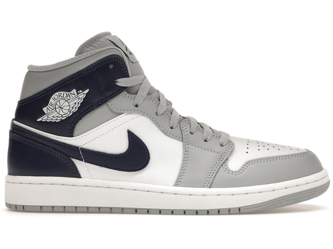 Jordan Jordan 1 Mid Wolf Grey Midnight Navy