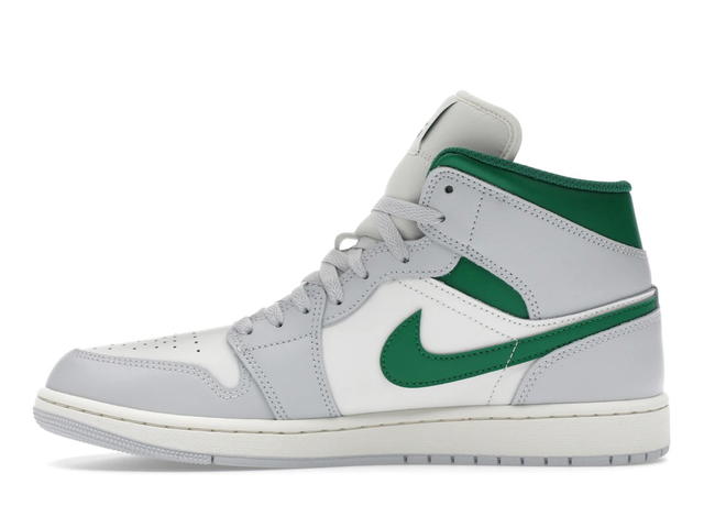 Jordan Jordan 1 Mid White Pure Platinum Pine Green - view 3