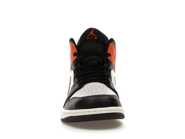 Jordan Jordan 1 Mid Black Toe Starfish - view 2
