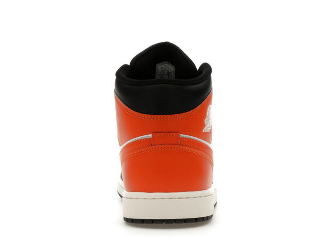 Jordan Jordan 1 Mid Black Toe Starfish - view 4