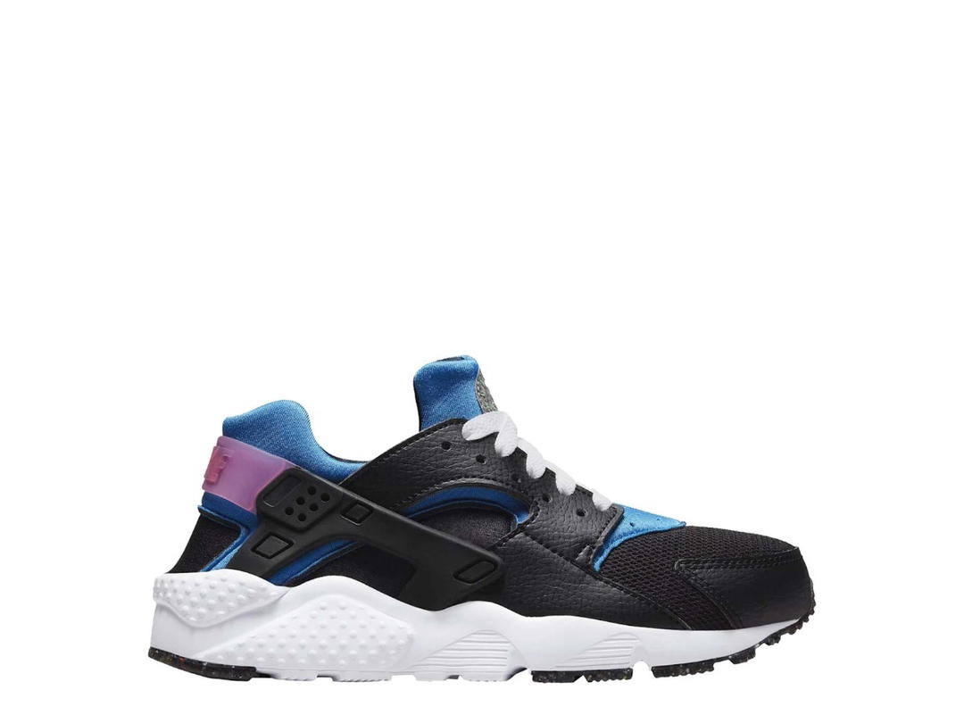 Nike Nike Air Huarache Run Black Photo Blue Active Pink (GS)