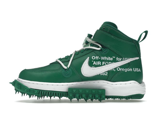Nike Nike Air Force 1 Mid Off-White Pine Green - view 3