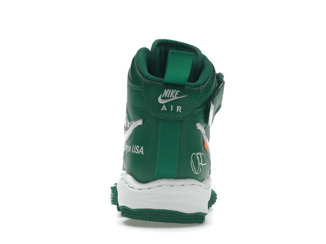 Nike Nike Air Force 1 Mid Off-White Pine Green - view 4