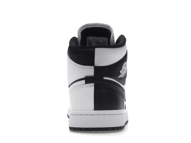 Jordan Jordan 1 Mid Split Black White (Women's) - view 4