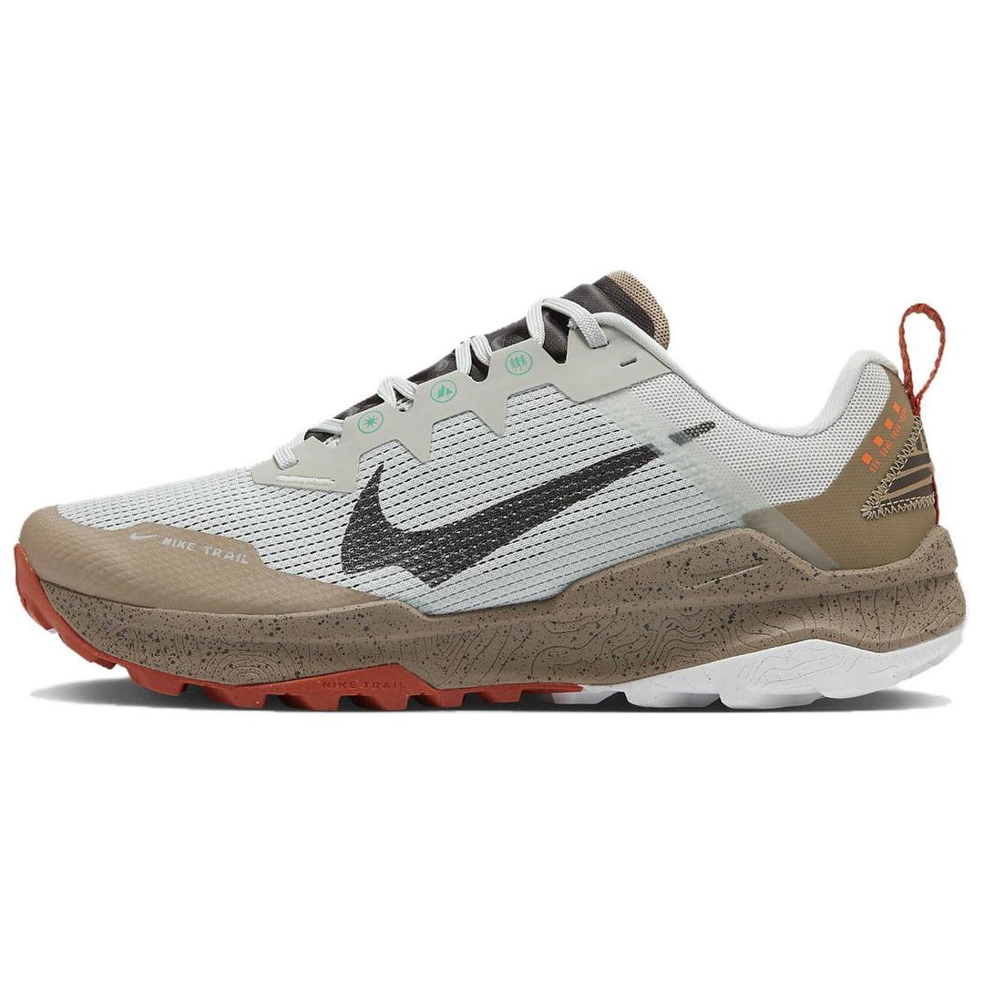 Nike Nike Wildhorse 8 Slip Resistant Low Top Running Shoes Men's Gray