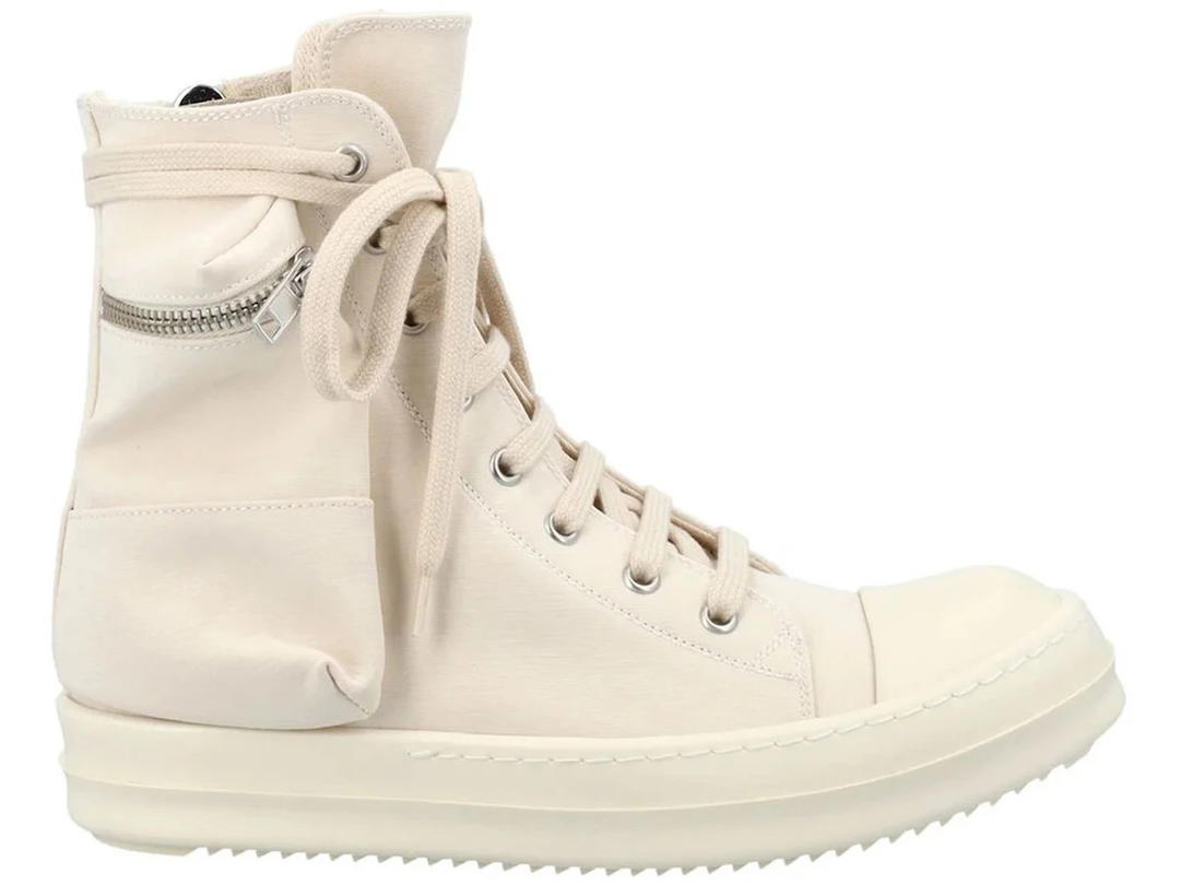 Rick Owens Rick Owens Drkshdw Cargo Lace Hi Natural Milk (Women's)