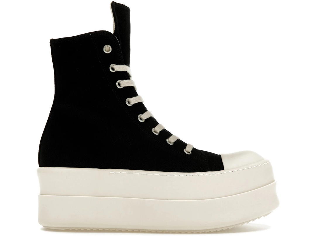 Rick Owens Rick Owens DRKSHDW Mega Bumper Sneaks Black White (Women's)