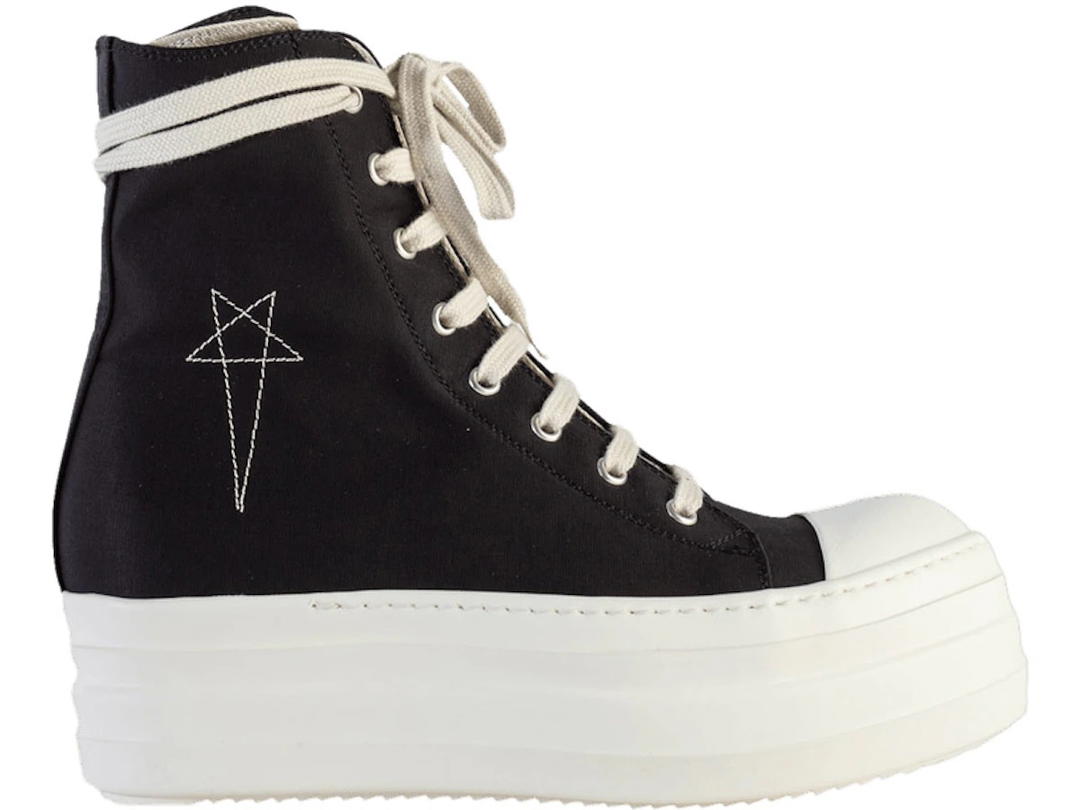 Rick Owens Rick Owens DRKSHDW Double Bumper High Star Black (Women's)