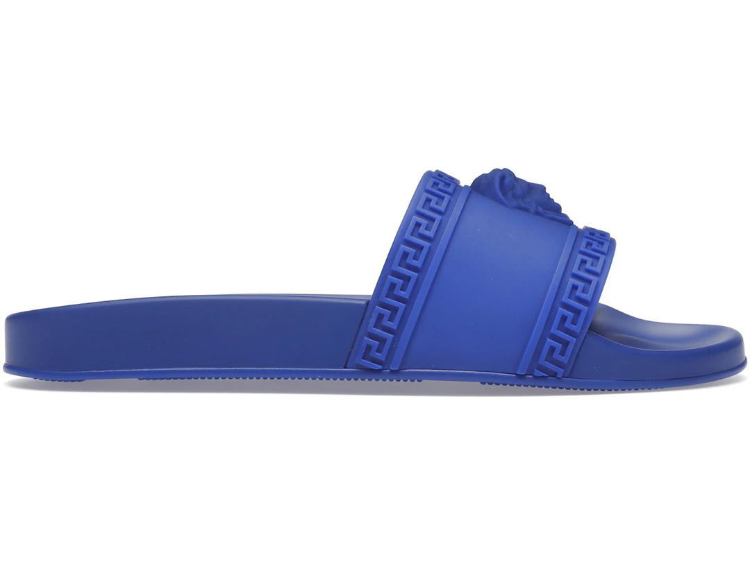 Versace Versace Palazzo Slides Blue