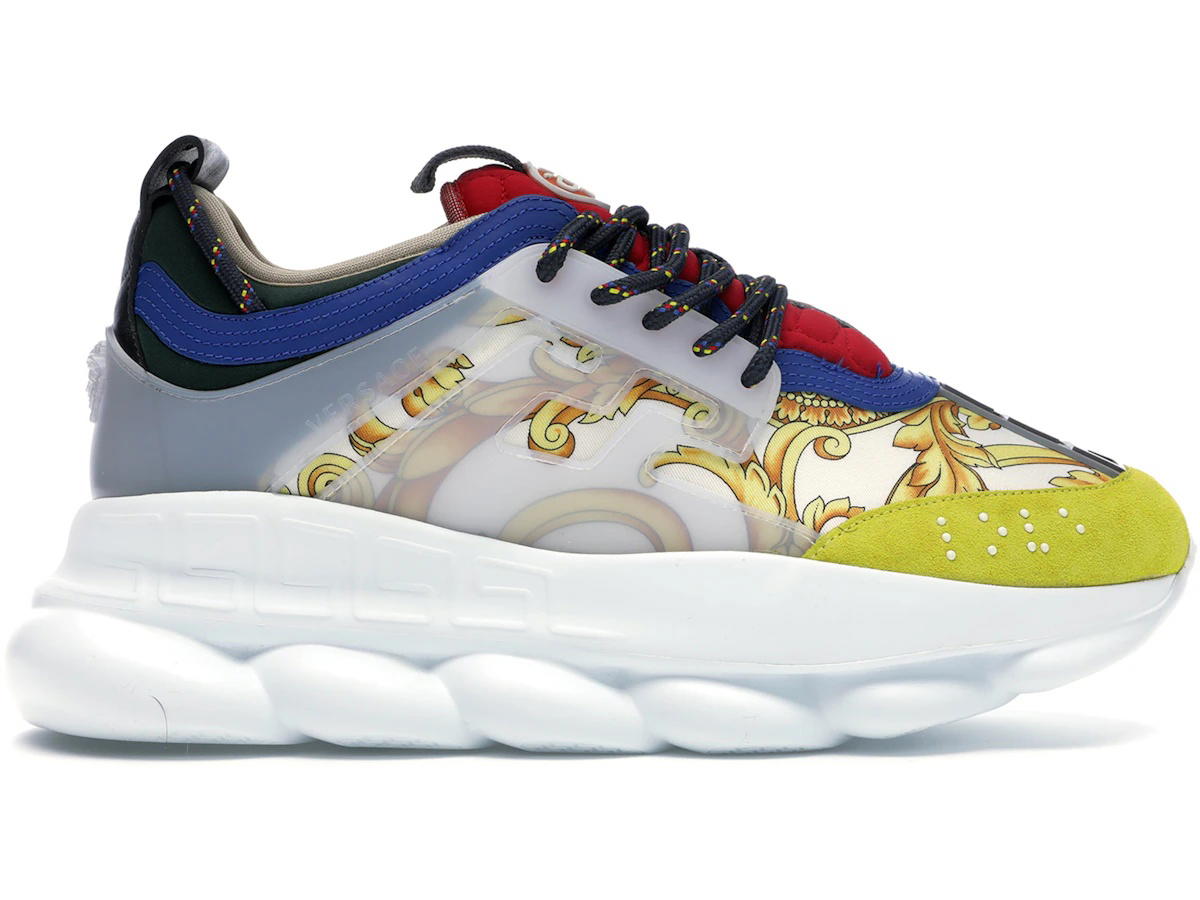 Versace Versace Chain Reaction Multi-Color Rubber Suede