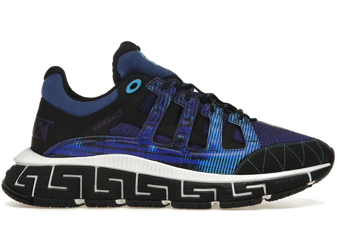 Versace Versace Trigreca Black Royal Blue Purple